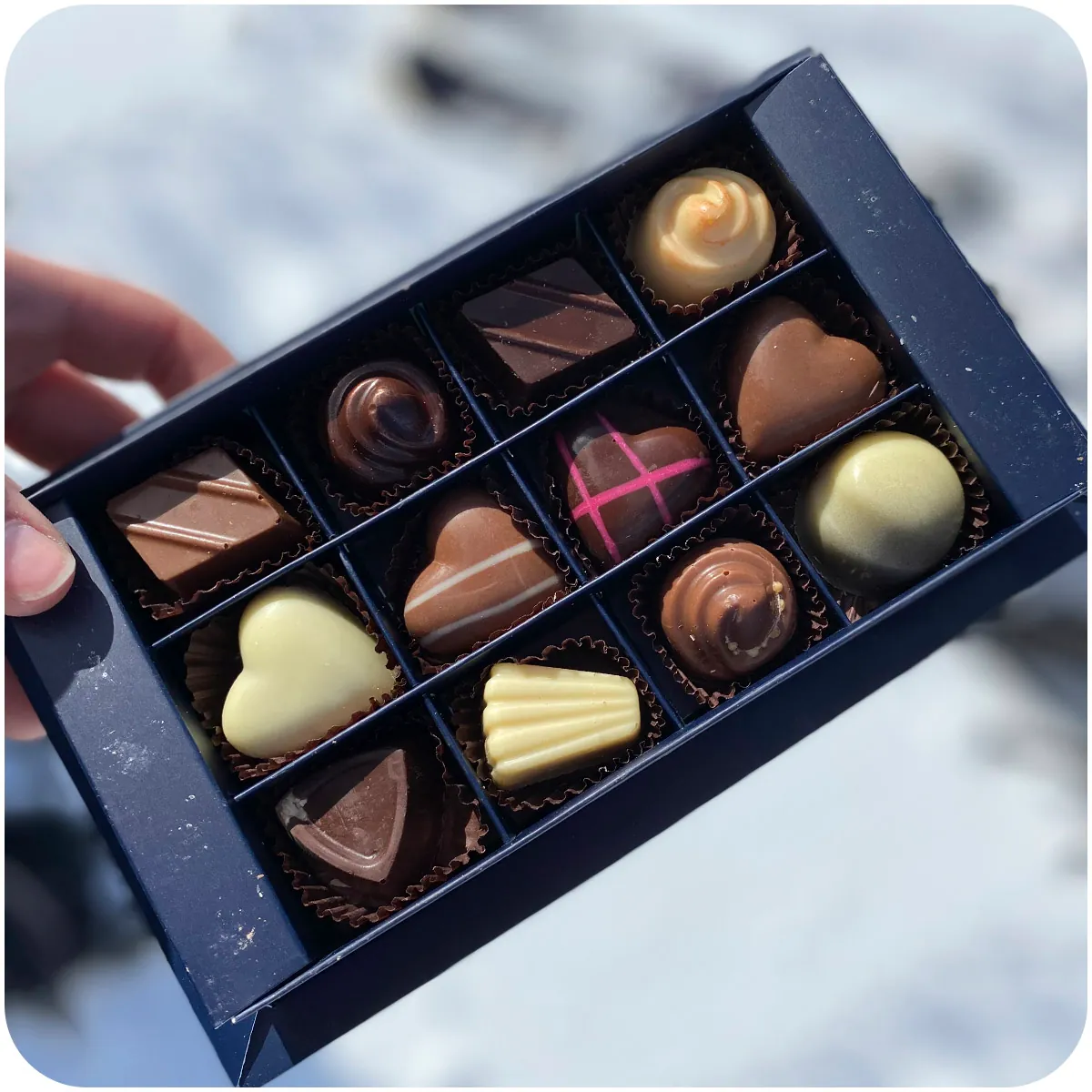 El origen del bombón de chocolate